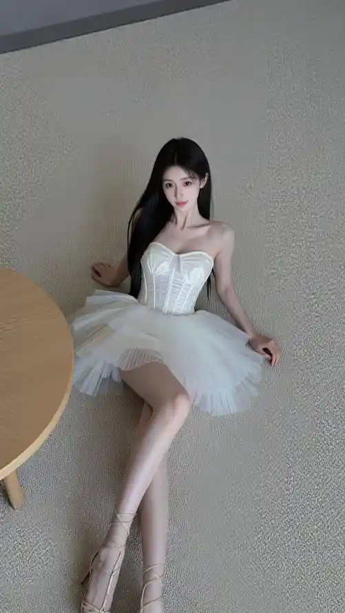 4k好看壁纸 - 室内 - 美女 - 长发「哲风壁纸」