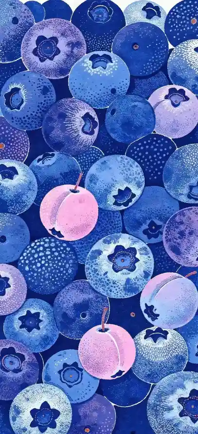 4k手绘壁纸 - 插画 - 果实 - 水彩「哲风壁纸」