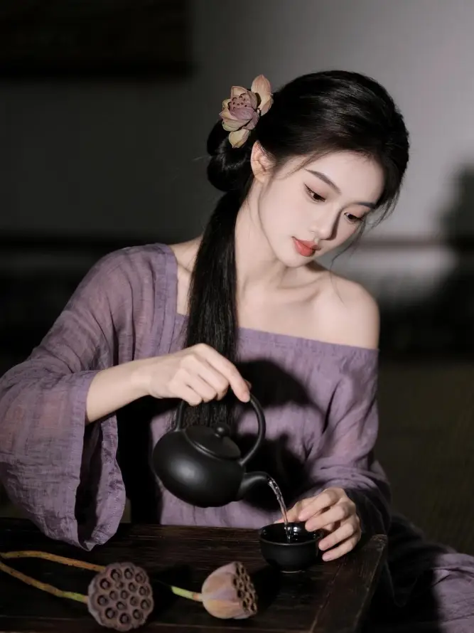 4k国风壁纸 - 好看 - 温婉 - 煮茶「哲风壁纸」