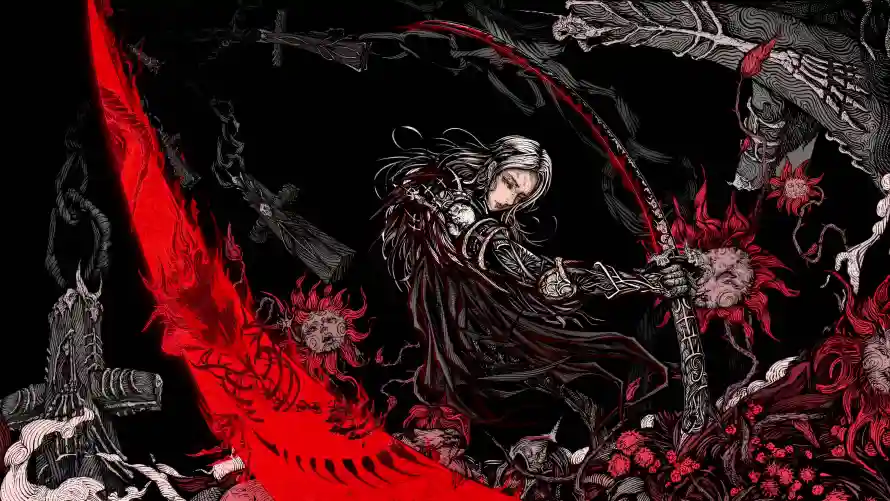 4k剑士壁纸-古风 - 玫瑰-男性「哲风壁纸」