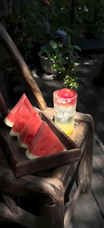 4k冰饮壁纸 - 夏天 - 夏日 - 庭院「哲风壁纸」