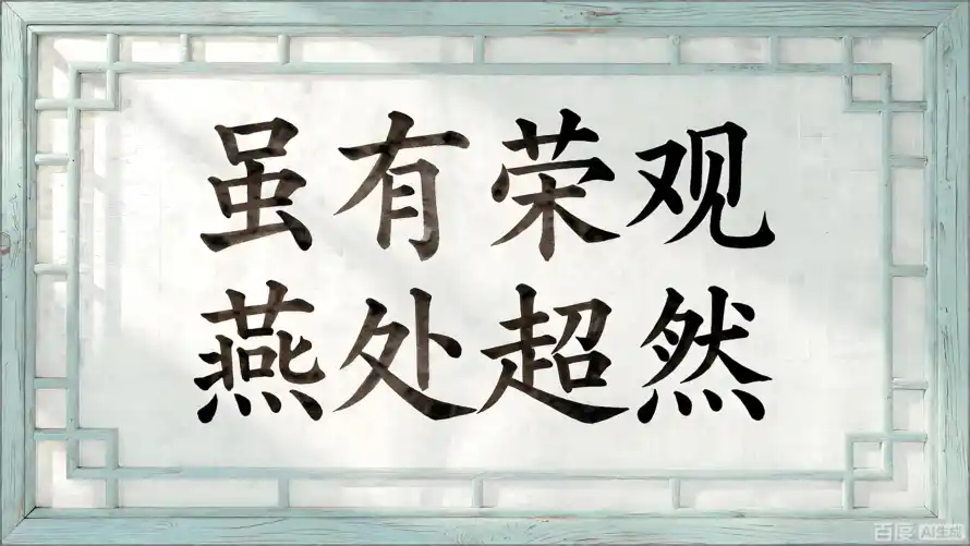 5k书法壁纸-古风 - 楷书-毛笔字「哲风壁纸」