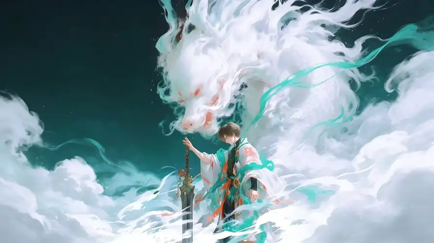 3k云海壁纸-仙侠 - 国风-插画「哲风壁纸」 3k云海壁纸-仙侠 - 国风-插画「哲风壁纸」