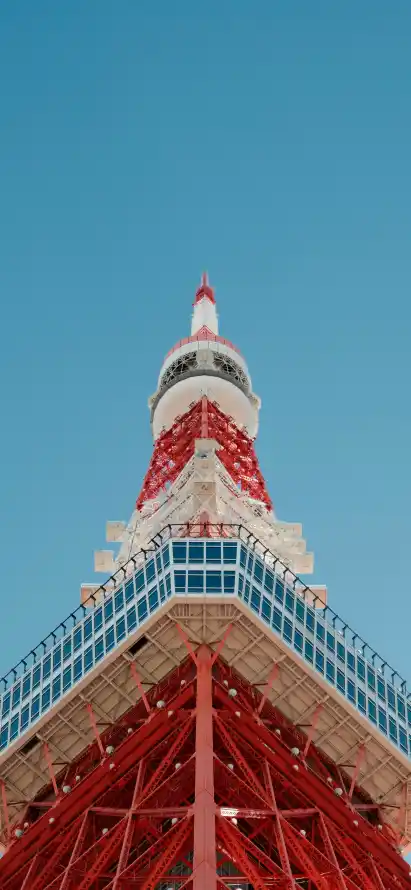 4k东京壁纸 - 仰视 - 地标 - 建筑「哲风壁纸」