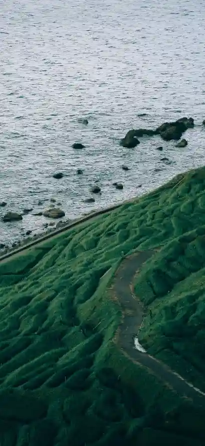 4k公路壁纸 - 治愈 - 海岸 - 海洋「哲风壁纸」