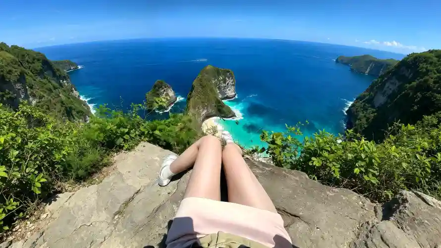 3k悬崖壁纸-打卡 - 旅行-海岛「哲风壁纸」