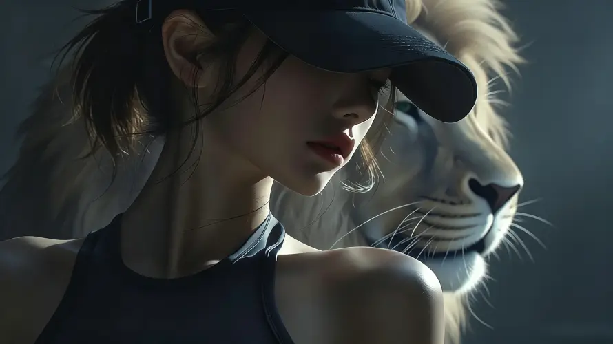 3k光影壁纸-暗调 - 狮子-猛兽「哲风壁纸」