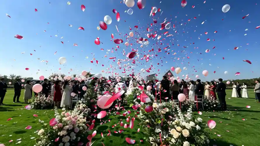 3k人群壁纸-仪式 - 婚庆-婚纱「哲风壁纸」