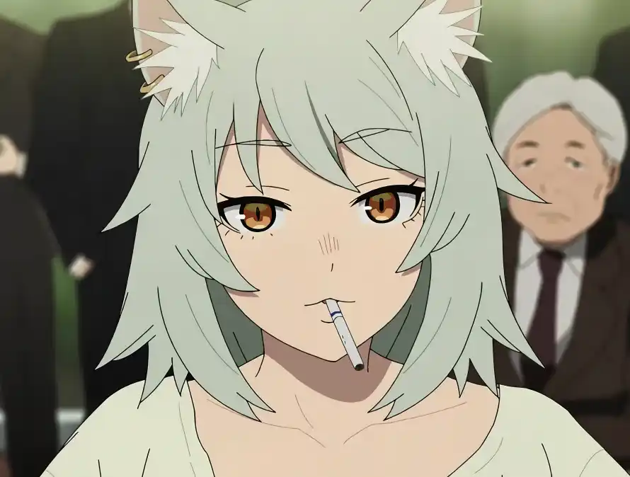 4k兽人壁纸-慵懒 - 漫改-猫女「哲风壁纸」