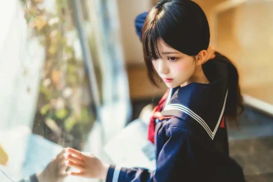8k制服壁纸-jk - 少女-日系「哲风壁纸」