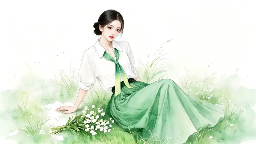 3k好看壁纸-手绘 - 森系-水彩「哲风壁纸」