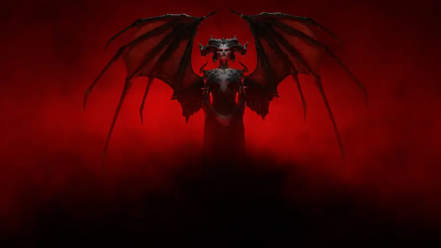 4k羊角壁纸-魔族 - 莉莉丝-恶魔翅膀「哲风壁纸」