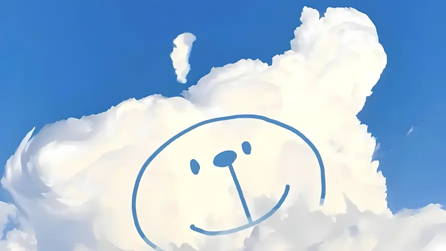 2k云朵壁纸-创意 - 可爱-天空「哲风壁纸」