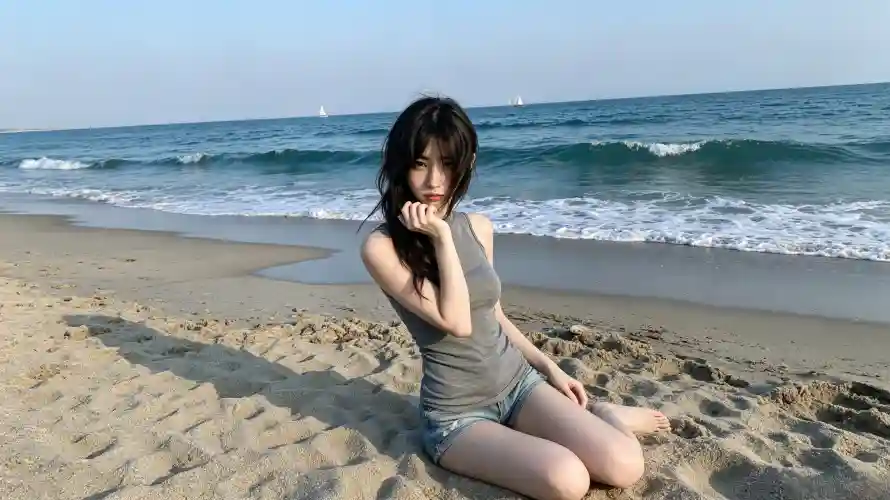 3k夏天壁纸-外景 - 大海-沙滩「哲风壁纸」