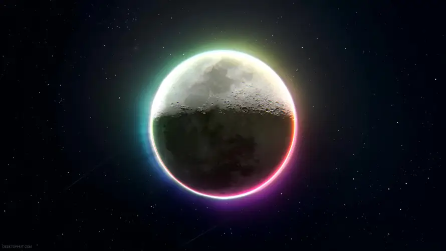 4k光晕壁纸-天体 - 太空-宇宙「哲风壁纸」