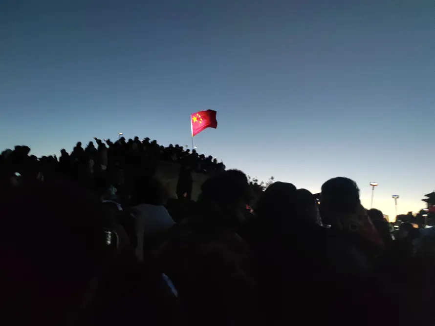 4k人群壁纸-剪影 - 天空-户外「哲风壁纸」