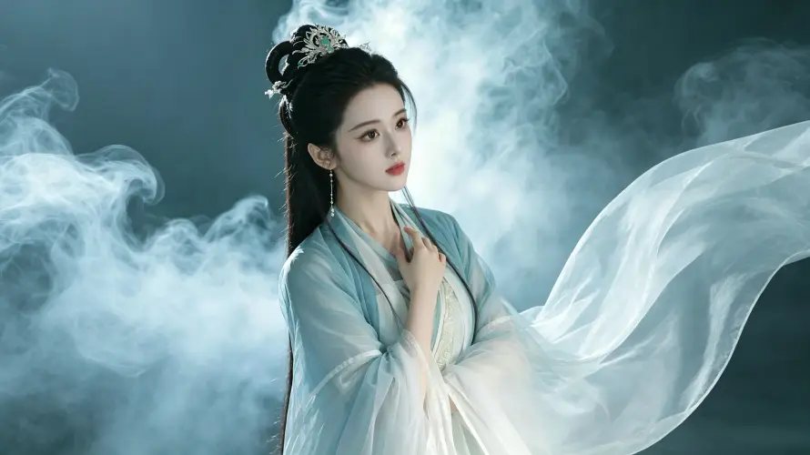 3k仙女壁纸-仙气 - 发饰-发髻「哲风壁纸」 3k仙女壁纸-仙气 - 发饰-发髻「哲风壁纸」