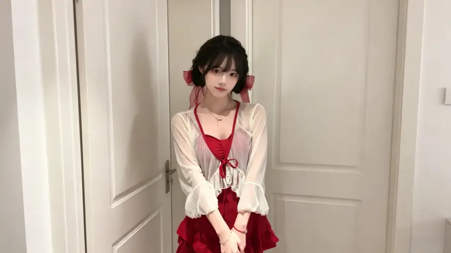 3k可爱壁纸-室内 - 少女-居家「哲风壁纸」