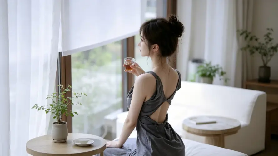 3k休闲壁纸-吊带 - 好看-居家「哲风壁纸」