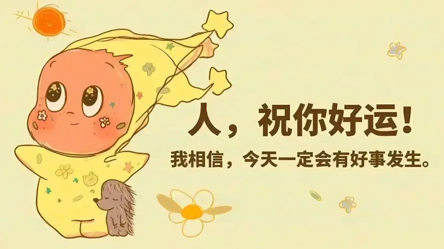2kQ版壁纸-刺猬 - 卡通-好运「哲风壁纸」