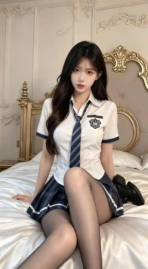 4k卧室壁纸 - 坐姿 - 好看 - 美女「哲风壁纸」