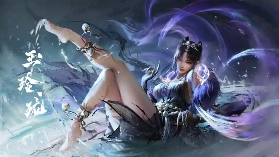 3k人物壁纸-仙侠 - 古风-水中「哲风壁纸」
