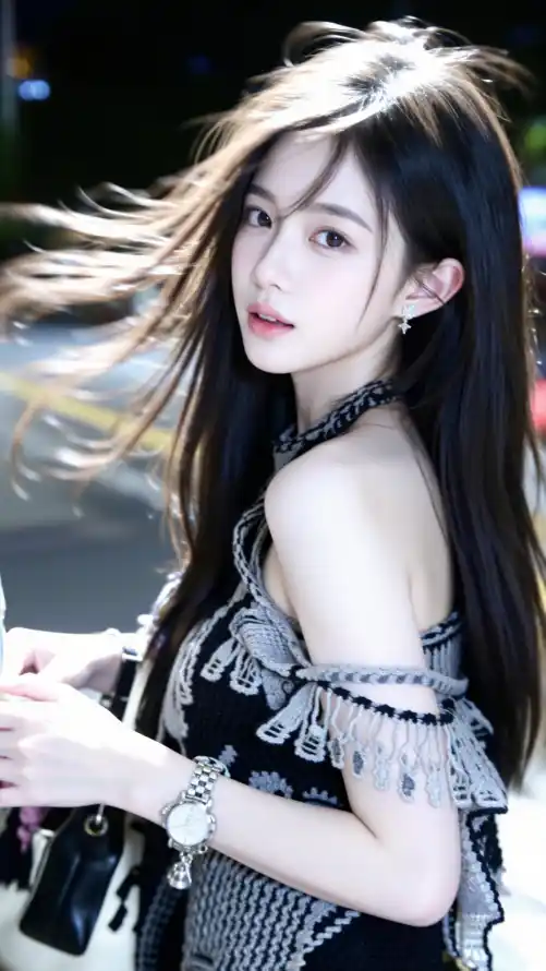 4k少女壁纸 - 户外 - 手表 - 气质「哲风壁纸」