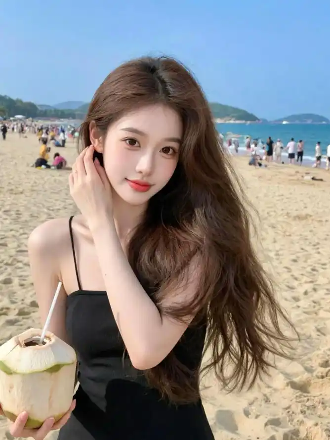 4k卷发壁纸 - 夏日 - 大海 - 好看「哲风壁纸」