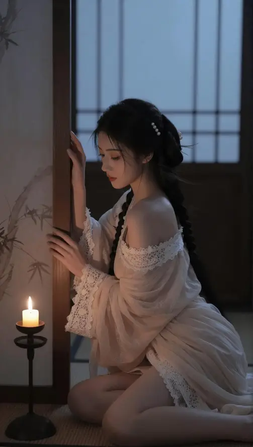 4k古典壁纸 - 夜色 - 好看 - 暖光「哲风壁纸」