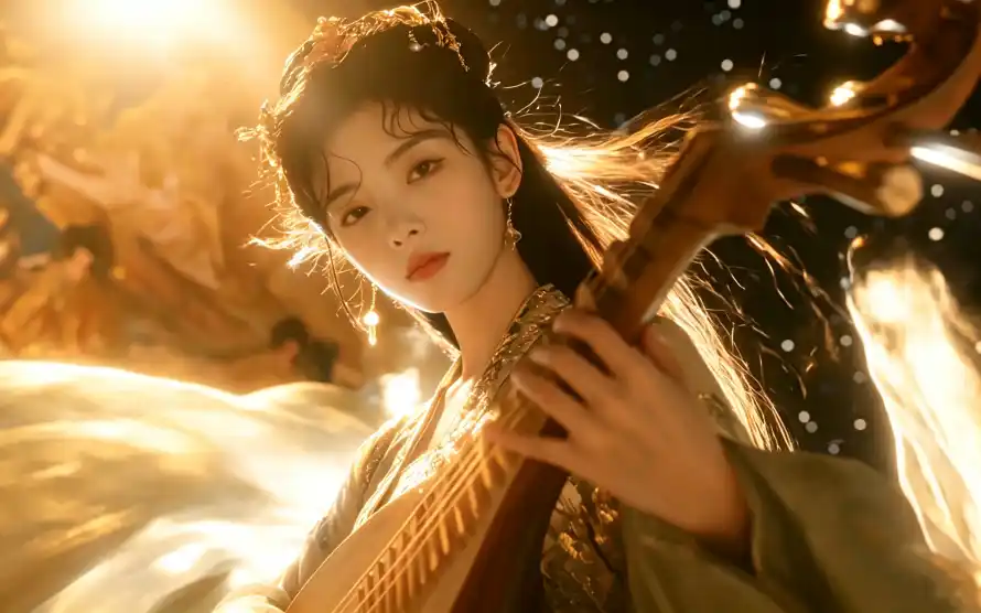 3k光影壁纸-古风 - 国风-少女「哲风壁纸」