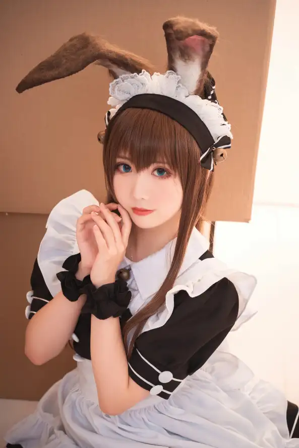 4k兔耳壁纸 - 女仆 - 少女 - 女仆装「哲风壁纸」