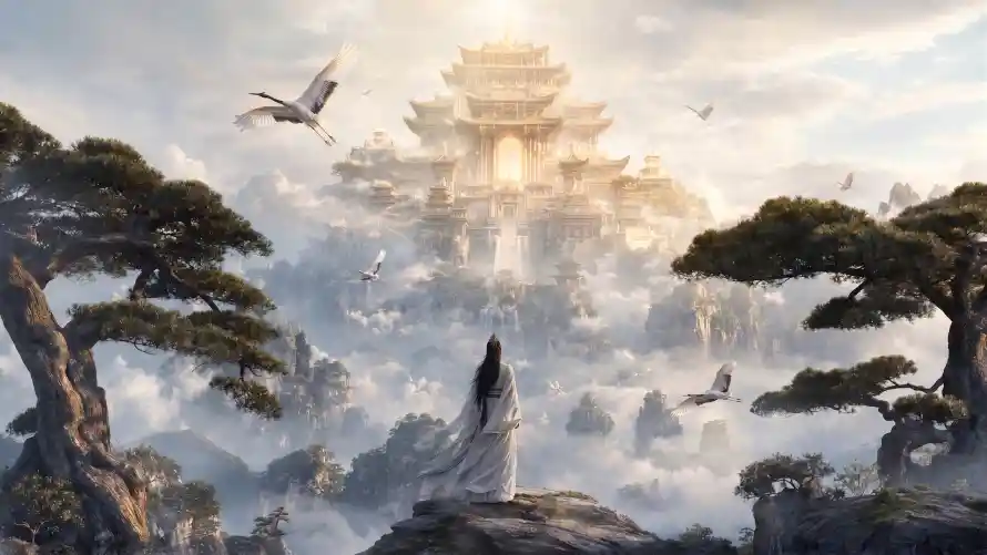 3k云海壁纸-云雾 - 仙人-仙境「哲风壁纸」