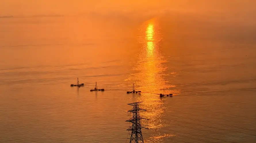 3k夕阳壁纸-日落 - 海景-海面「哲风壁纸」