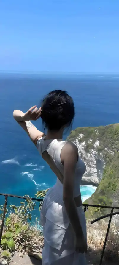 4k大海壁纸 - 悬崖 - 晴天 - 海边「哲风壁纸」