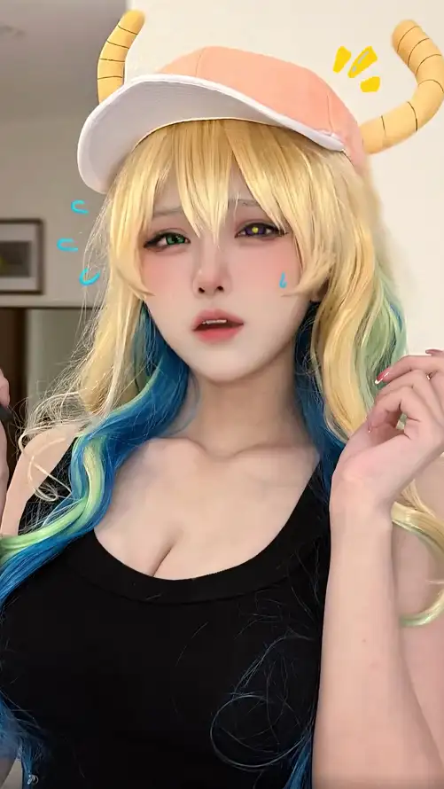 4k少女壁纸 - 美女 - 蓝发 - 金发「哲风壁纸」