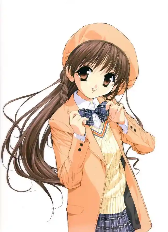 4k可怜壁纸 - 少女 - 日系 - 校服「哲风壁纸」