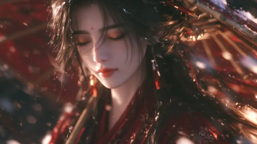 3k光影壁纸-古风 - 国风-女子「哲风壁纸」