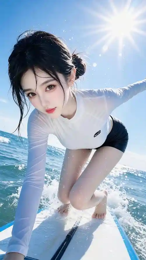4k冲浪壁纸 - 夏日 - 大海 - 海边「哲风壁纸」