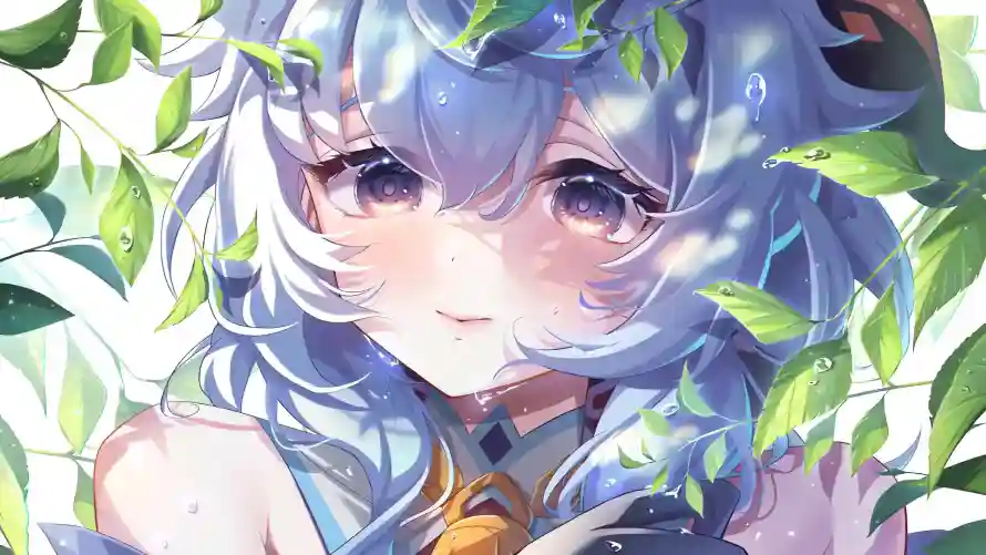 5k光斑壁纸-原神 - 少女-插画「哲风壁纸」