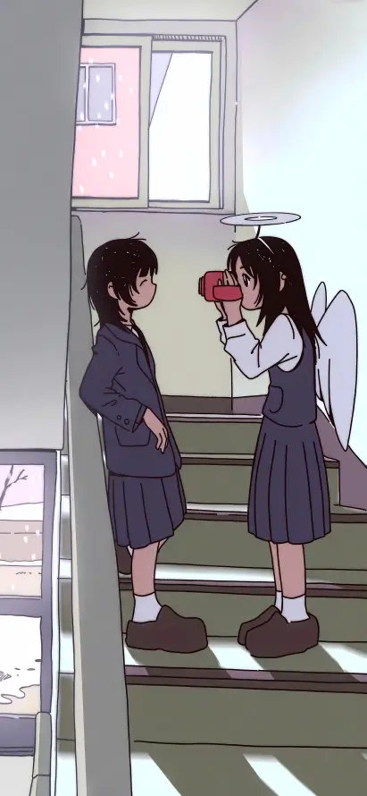 4kjk壁纸 - 卡通 - 天使 - 少女「哲风壁纸」