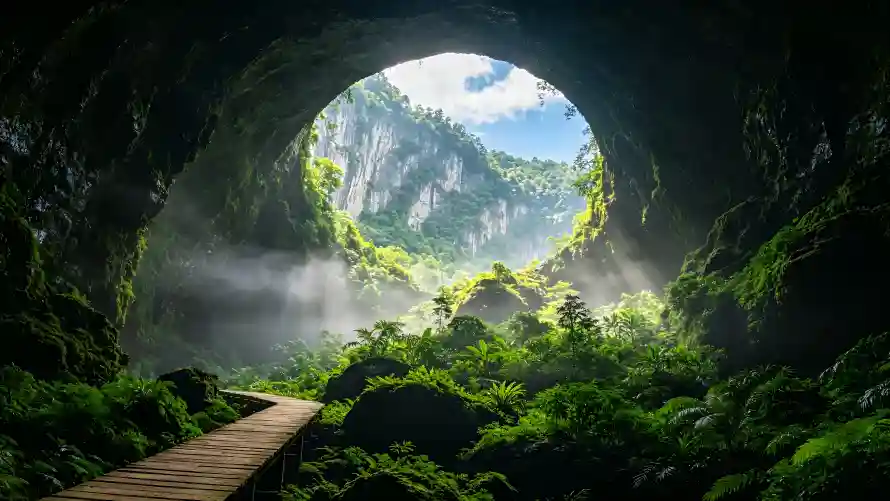 4k云雾壁纸-天空 - 山峦-山林「哲风壁纸」