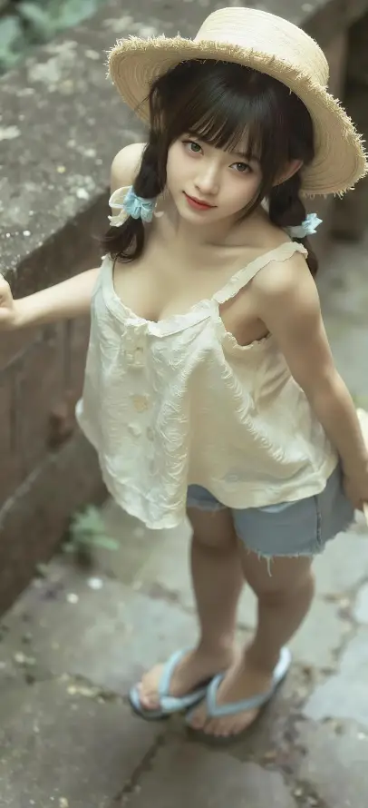 4k凉鞋壁纸 - 夏日 - 少女 - 户外「哲风壁纸」