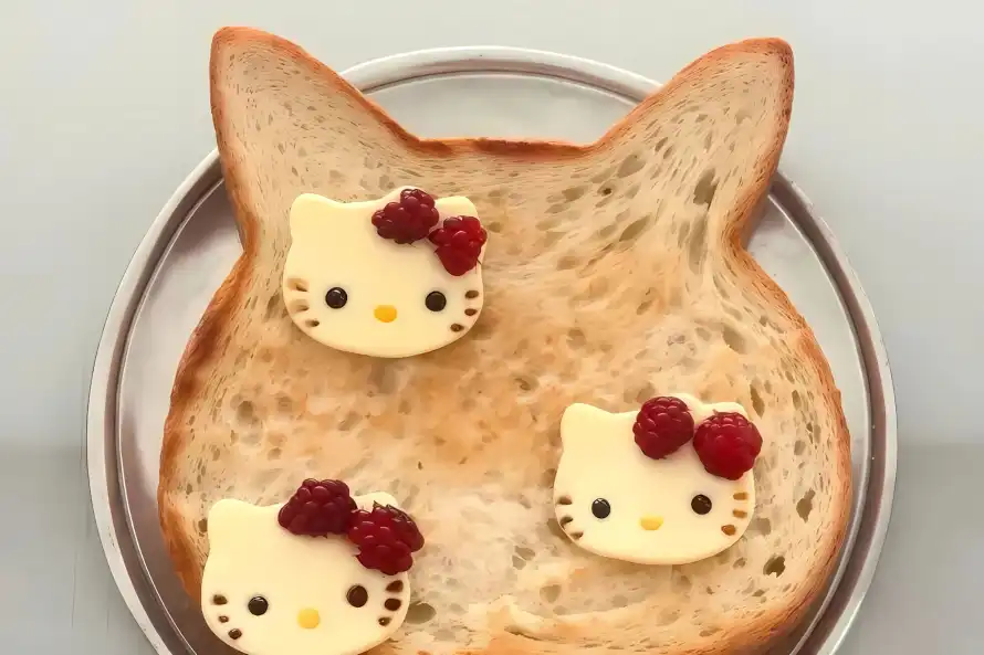 2k吐司壁纸-烘焙 - 甜点-餐盘「哲风壁纸」