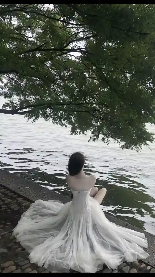 4k户外壁纸 - 树荫 - 水面 - 湖边「哲风壁纸」