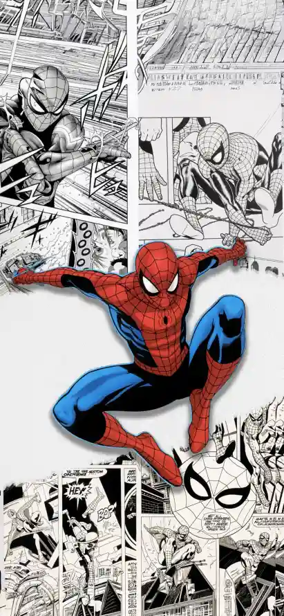 4k分镜壁纸 - 战衣 - 手绘 - 漫威「哲风壁纸」