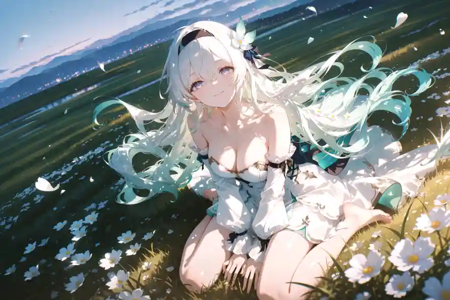 4k户外壁纸 - 晴空 - 流萤 - 白花「哲风壁纸」
