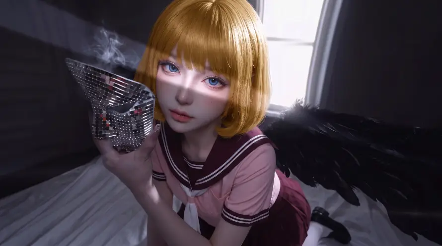 3k室内壁纸-少女 - 短发-窗边「哲风壁纸」 3k室内壁纸-少女 - 短发-窗边「哲风壁纸」