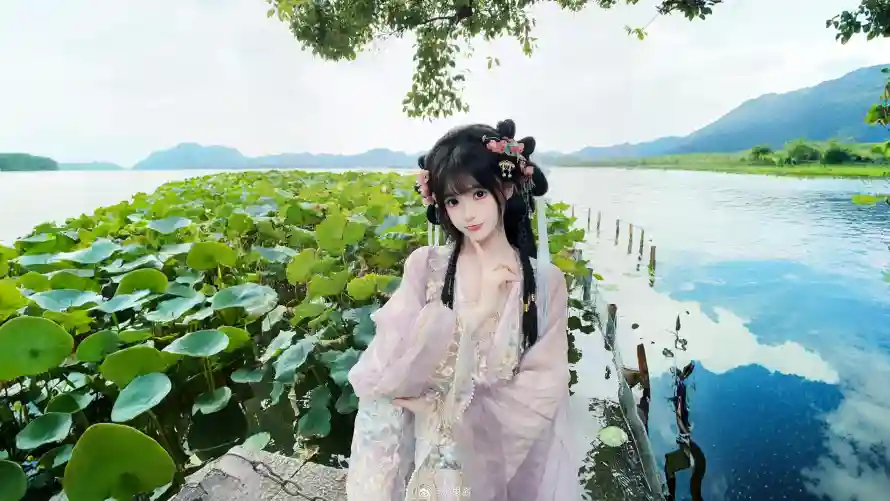 4k国风壁纸-户外 - 清新-湖水「哲风壁纸」