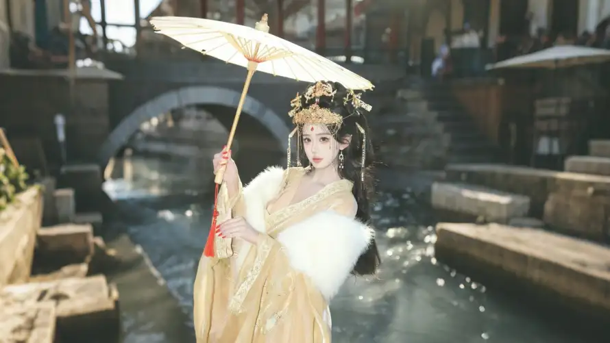 2k发饰壁纸-古装 - 古风-国风「哲风壁纸」