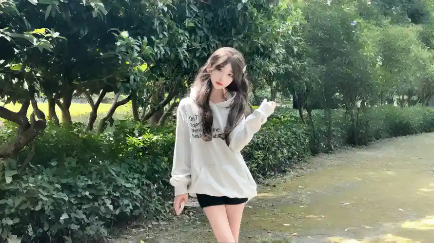3k夏日壁纸-女生 - 小路-户外「哲风壁纸」